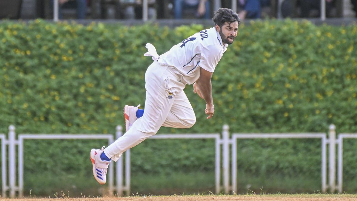 Ranji Trophy 2024-25: Shardul Thakur hat-trick the highlight on Day 1 as Mumbai establishes control against Meghalaya