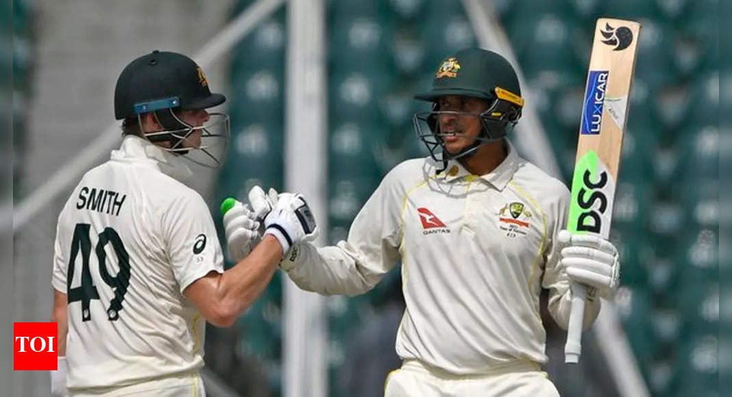 Usman Khawaja, Steve Smith tons power Australia to 330-2 in first Test | Cricket News