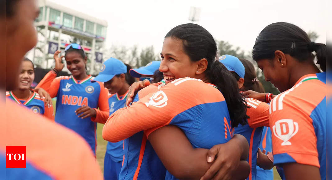 U-19 T20 World Cup: Clinical India thrash England to set up final against South Africa | Cricket News