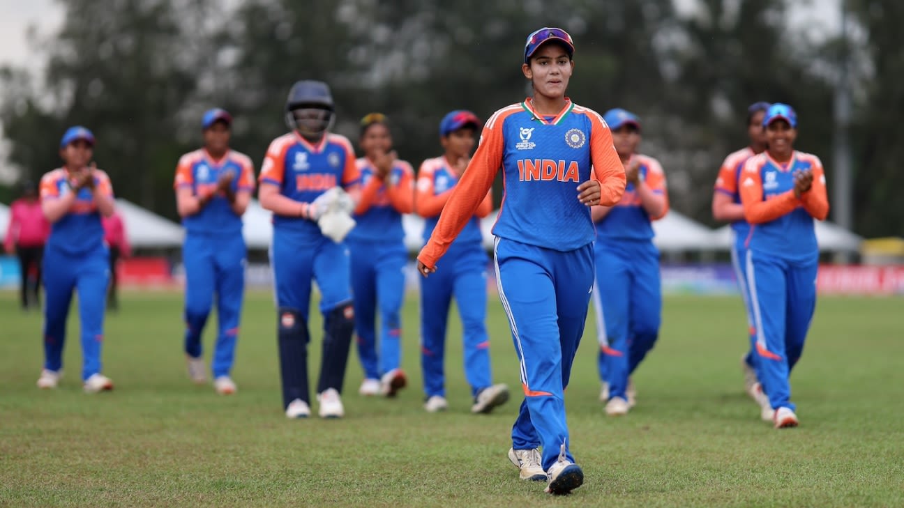 England Under-19s Women v India Women Under-19s