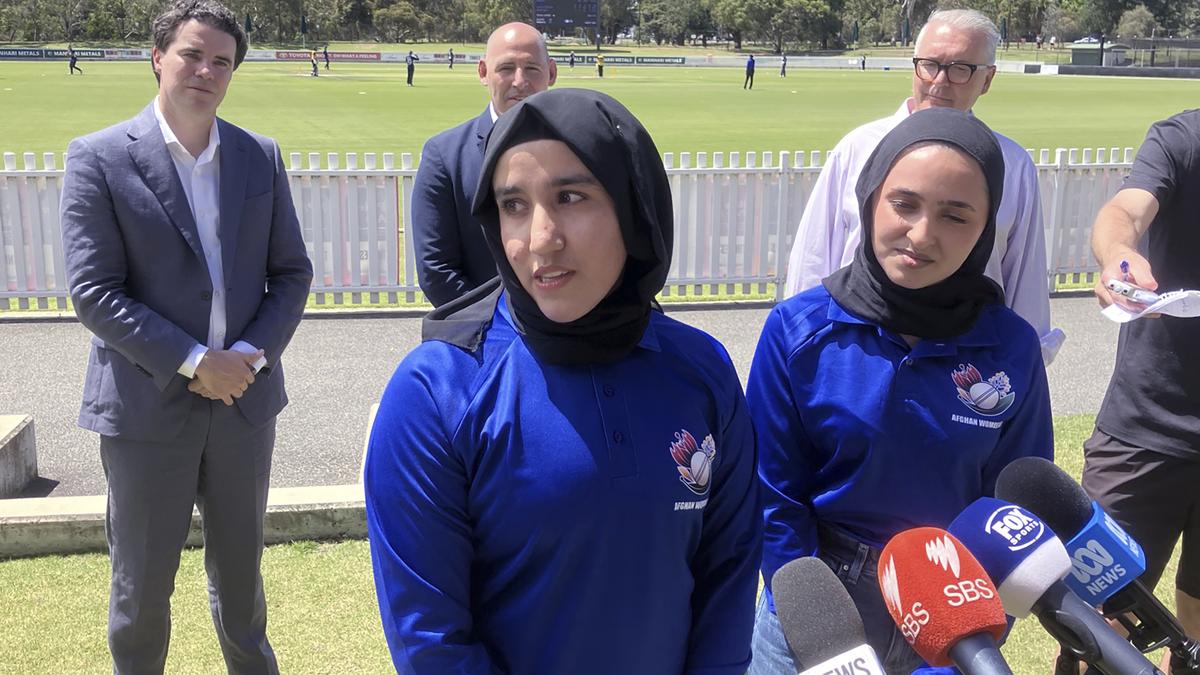 Afghanistan’s female cricketers reunite for match after 3 years in exile due to Taliban ban