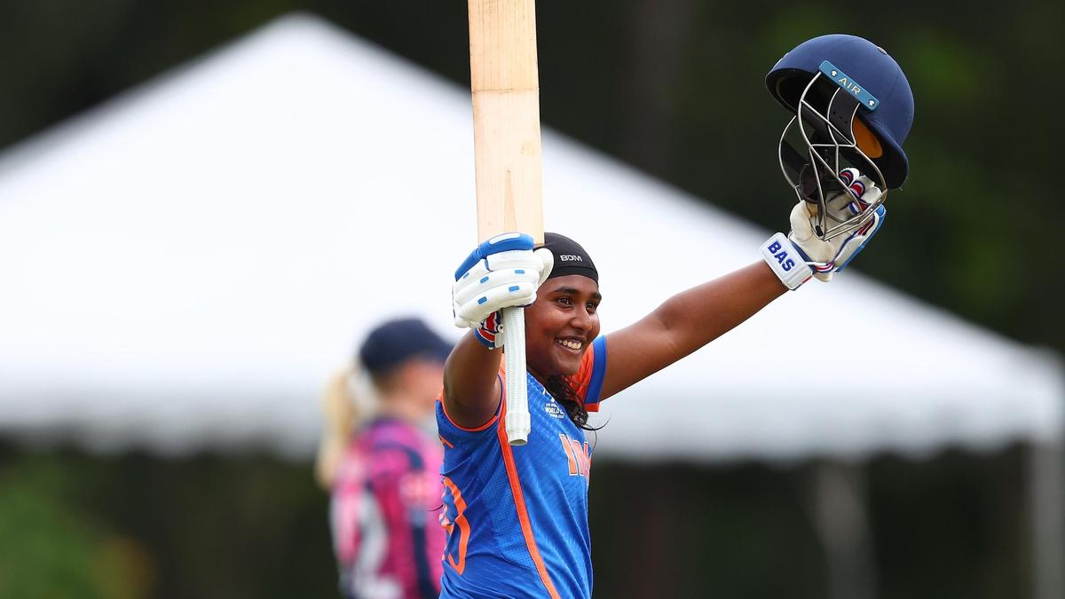 Women’s U-19 T20 World Cup: Trisha century sets India’s 150-run win over Scotland