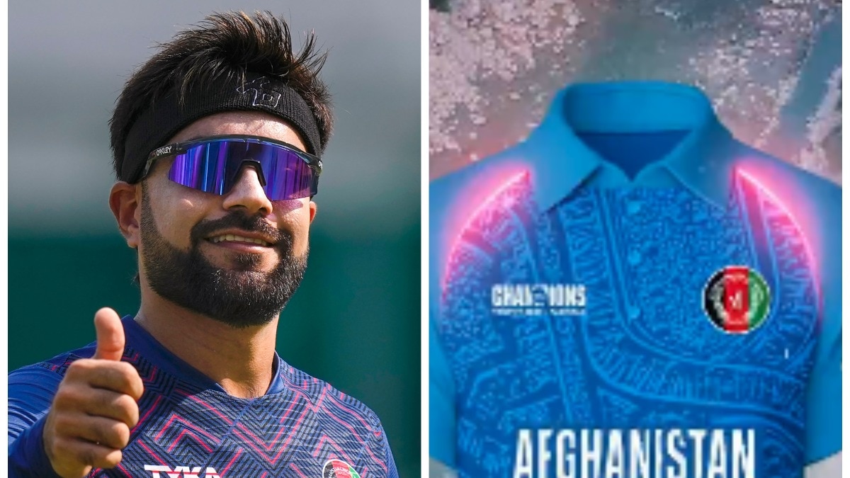 Champions Trophy 2025: Afghanistan unveil new jersey as tribute to cultural heritage