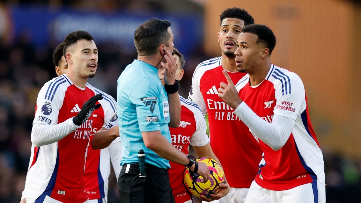 Premier League: FA charge Arsenal over Myles Lewis-Skelly red card reaction