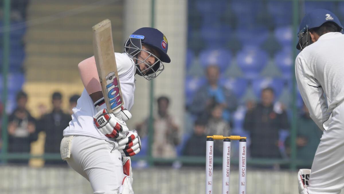 Ranji Trophy: Delhi captain Ayush Badoni falls for 99 against Railways