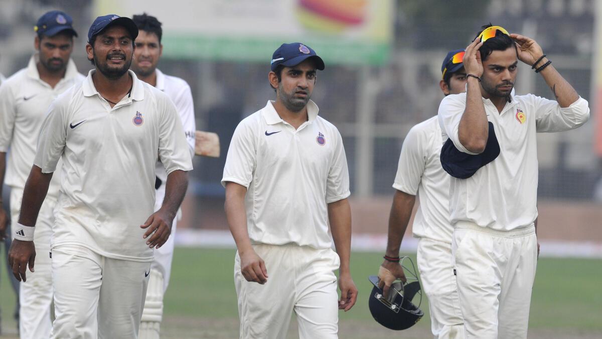 What happened the last time Virat Kohli played a Ranji Trophy match?