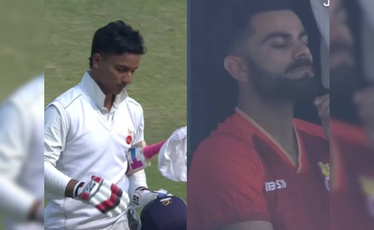 Delhi Captain Misses Ton By 1 Run, Virat Kohli’s Reaction Says It All