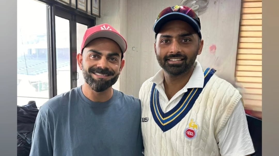 Virat Kohli gives special gift to Delhi hero Shivam Sharma after Railways win